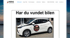 Desktop Screenshot of moenhandel.dk