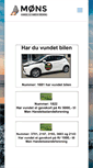 Mobile Screenshot of moenhandel.dk